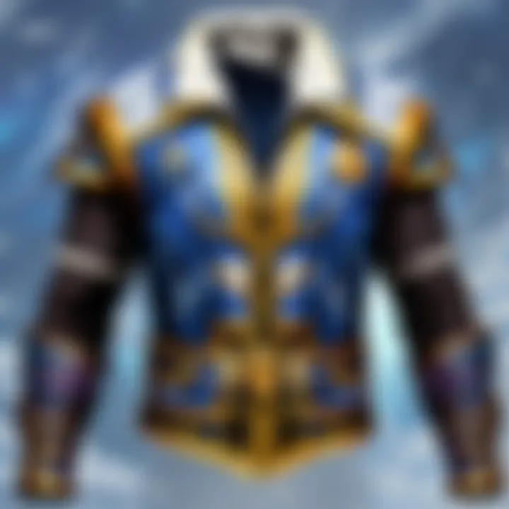Artistic representation of the Mystic Vest's origins and lore.