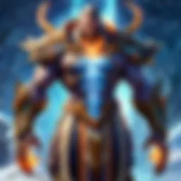 Mystical Energy Flowing in Game Environment