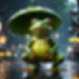 Mystical Frog Rain