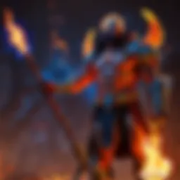 Mystical Glow of Hellfire Torch