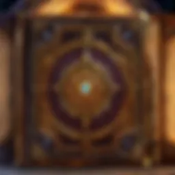 Mystical Spellbook on Enchanted Table