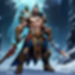 Mystical Warrior Spirit in Blizzard Game