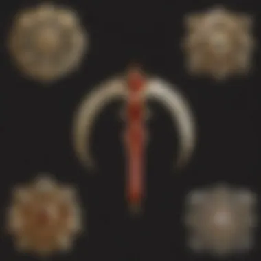 Visual representation of set gear in Diablo 2