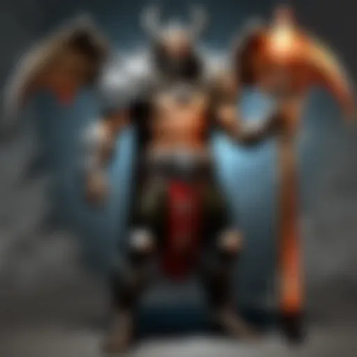 Illustration of unique gear items in Diablo 2