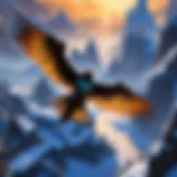 A mesmerizing view of shadowlands in a Blizzard game environment