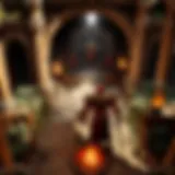 A detailed map showcasing various trade hotspots in Diablo 2: Resurrected.