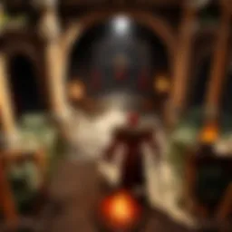 A detailed map showcasing various trade hotspots in Diablo 2: Resurrected.
