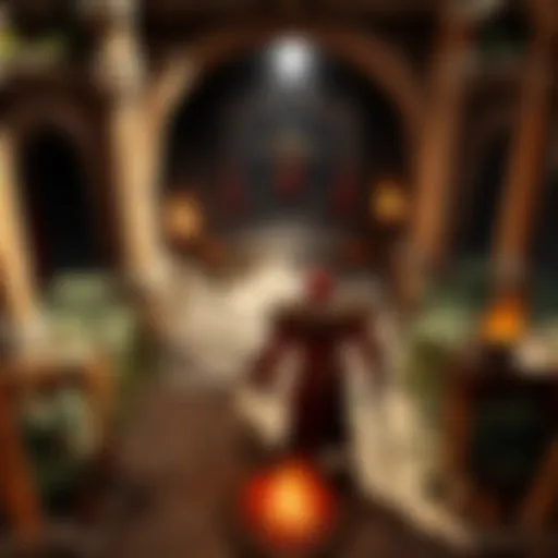 A detailed map showcasing various trade hotspots in Diablo 2: Resurrected.