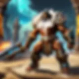 An arena battle in World of Warcraft showcasing intense competition.
