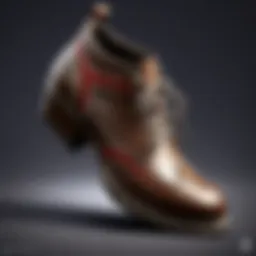 Luxurious Paragon Shoes Displayed in Elegant Setting