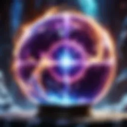 Plasma Orb Emanating Mysterious Glow