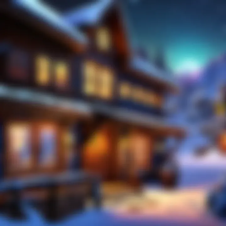 Players engaged in lively conversation within the Funky Monkey Inn, reflecting community interaction.