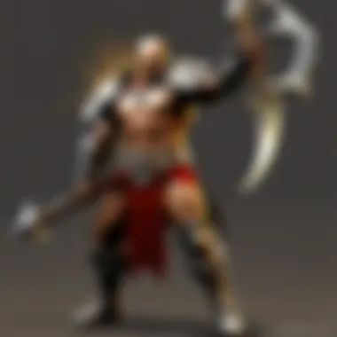 Showcasing the Power of Polearms in Combat In-game footage showcasing polearm combat effectiveness