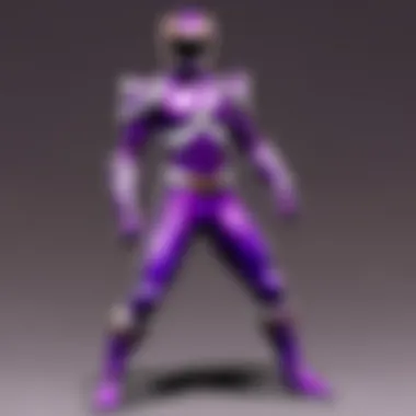 Evolution of Purple Power Ranger Costume in Pop Culture