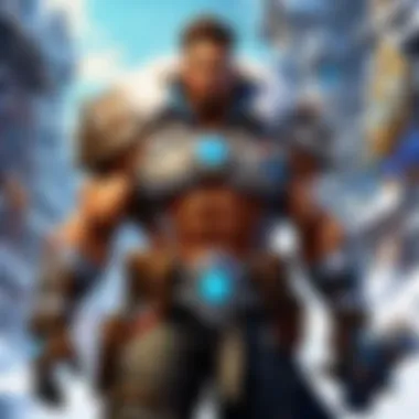 Delivering the Mission An engaging depiction of a quest courier delivering a critical mission to a player character
