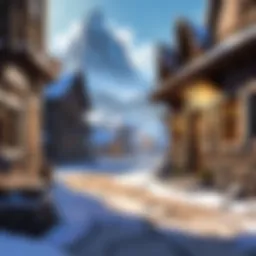 A detailed map showcasing quest locations in a Blizzard game.