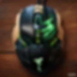 Razer Orb Weaver showcasing its unique design
