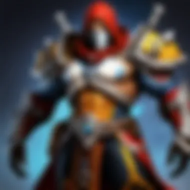 Iconic Rogues of Blizzard An artistic depiction of iconic rogue characters from Blizzard's games.
