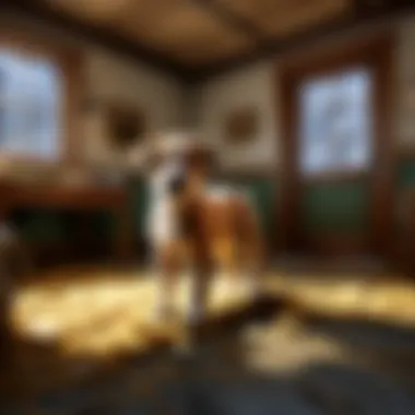 Setting up a whelping area with proper lighting
