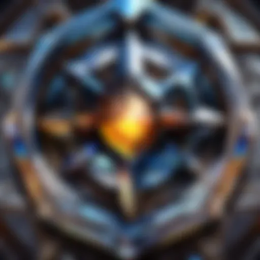 Visual representation of Shadow Diamond Slot mechanics
