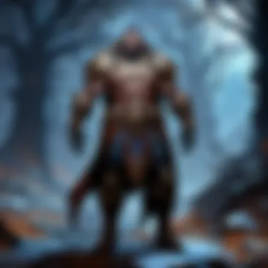 Character Abilities in Shadowlands Character showcasing unique abilities in Shadowlands