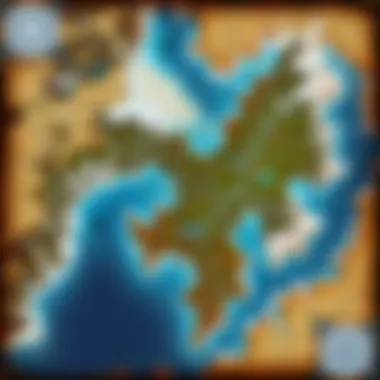 Map of Shadowlands Zones A map detailing various zones in Shadowlands