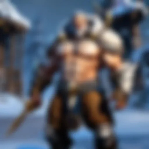 An intense gaming moment showcasing player strategy in a Blizzard title