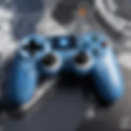 Sleek Bluetooth Controller for MacBook