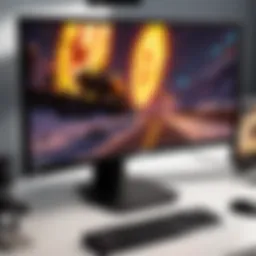 Sleek Gaming Monitor