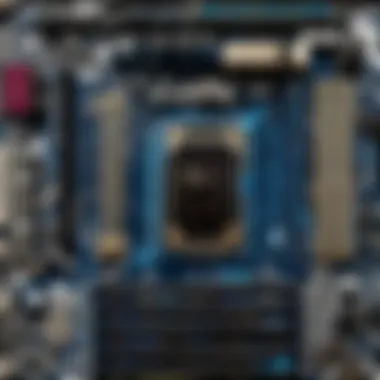 Intricate Architecture of i5 6600k Motherboard Sophisticated Motherboard Design