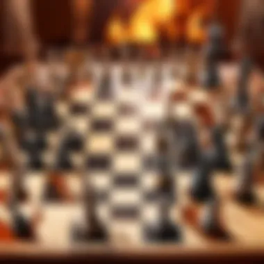 Strategic Chess Board Setup