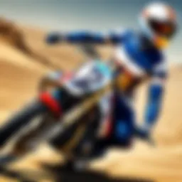 Elegant Striped Racer slithering gracefully