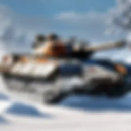 Illustration depicting tank dynamics in gameplay