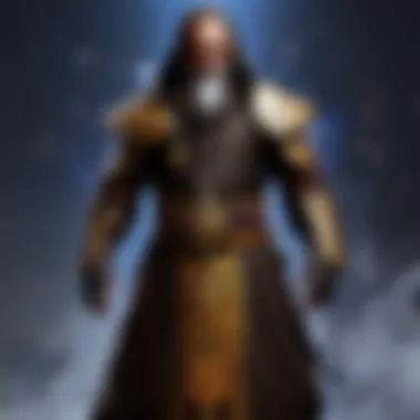 Cultural Significance of the Dark Monk A symbolic representation of the Dark Monk's cultural significance within gaming narratives.