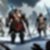 A strategic gathering of players assembling for a raid in a Blizzard game.