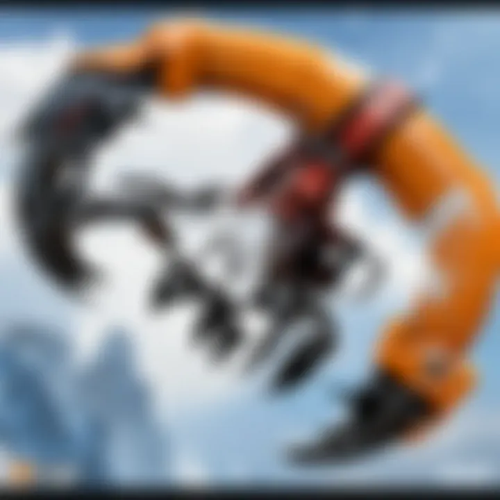 Overview of the EZ Claw Grapple's design elements