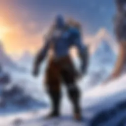 A serene in-game landscape encouraging mindfulness