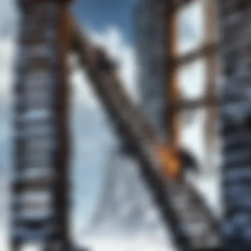 Visual representation of the Monster Ladder concept in gaming.
