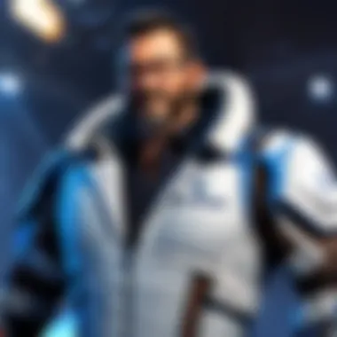 Walter Metzen at a Blizzard Event Walter Metzen during a Blizzard event