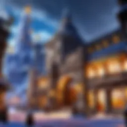 Geographical representation of Blizzard game servers in Europe
