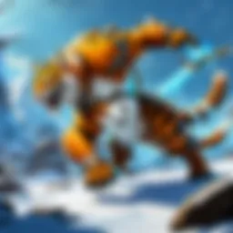 Majestic Tigerclaw character in battle stance