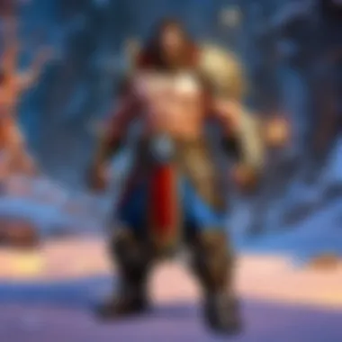 Player Interaction with Artistic Elements in Blizzard Games A vibrant representation of player interactions with Blizzard's artistic elements