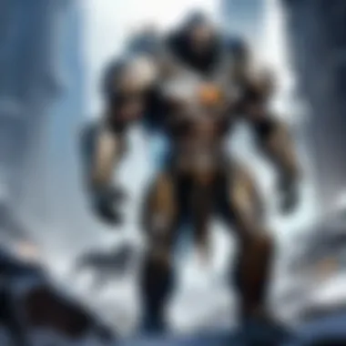 Echoes of Advanced Civilizations Ancient ruins representing fallen civilizations and their lost technologies