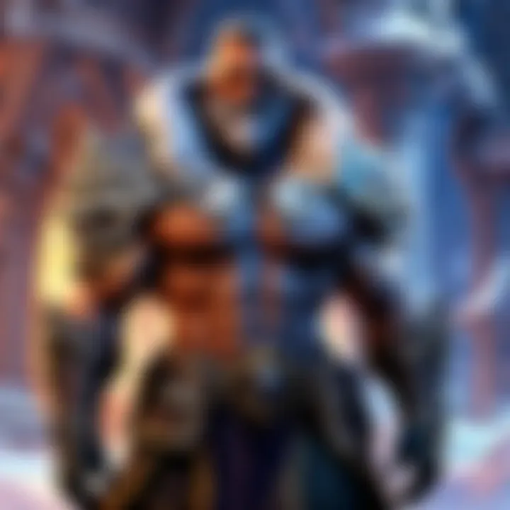 A visual representation of storytelling in Blizzard's gaming universe