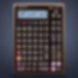 Detailed view of the Affinity Plus Calculator interface