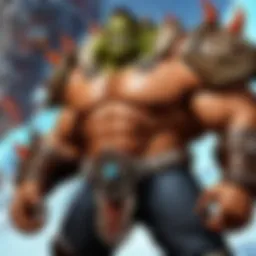 Dynamic interaction between players in a Blizzard game