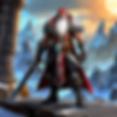 A creative visualization of a hybrid class, merging elements of different roles for versatility in combat.