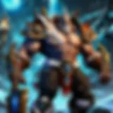 A player immersed in the World of Warcraft universe