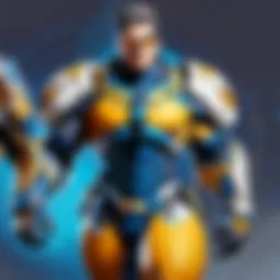 Visual representation of ultimate abilities in Overwatch by character role