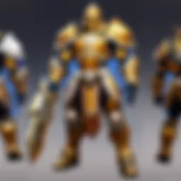 Illustration depicting the classification of paladin abilities
